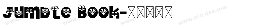 Jumble Book字体转换